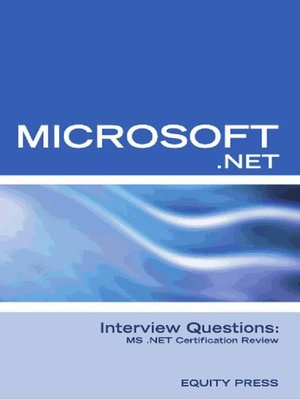 cover image of Microsoft .NET Interview Questions